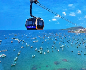 Cáp treo Hòn Thơm - công viên nước Aquatopia