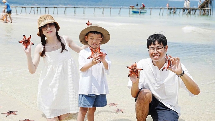 TOUR RẠCH VẸM VƯƠNG QUỐC SAO BIỂN