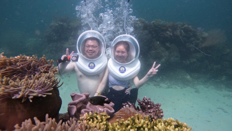 TOUR CÁP TREO & ĐI BỘ DƯỚI ĐÁY BIỂN